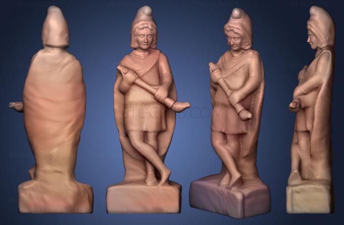 3D model Cautopates Statue (STL)